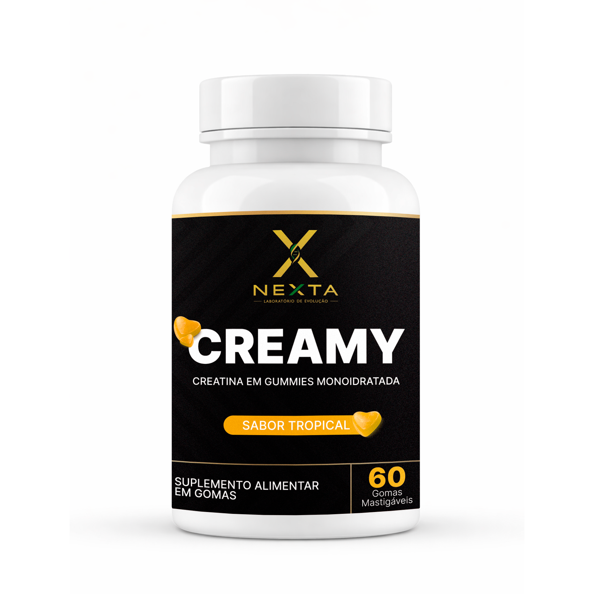 Creamy Creatina em Gomas - Sabor Tropical